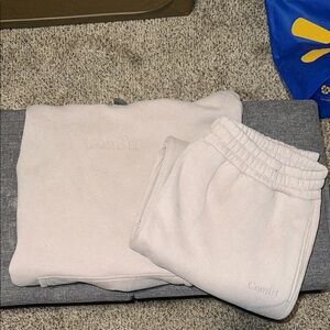 Comfrt Women's “Bone” Sweatpants & Hoodie Set